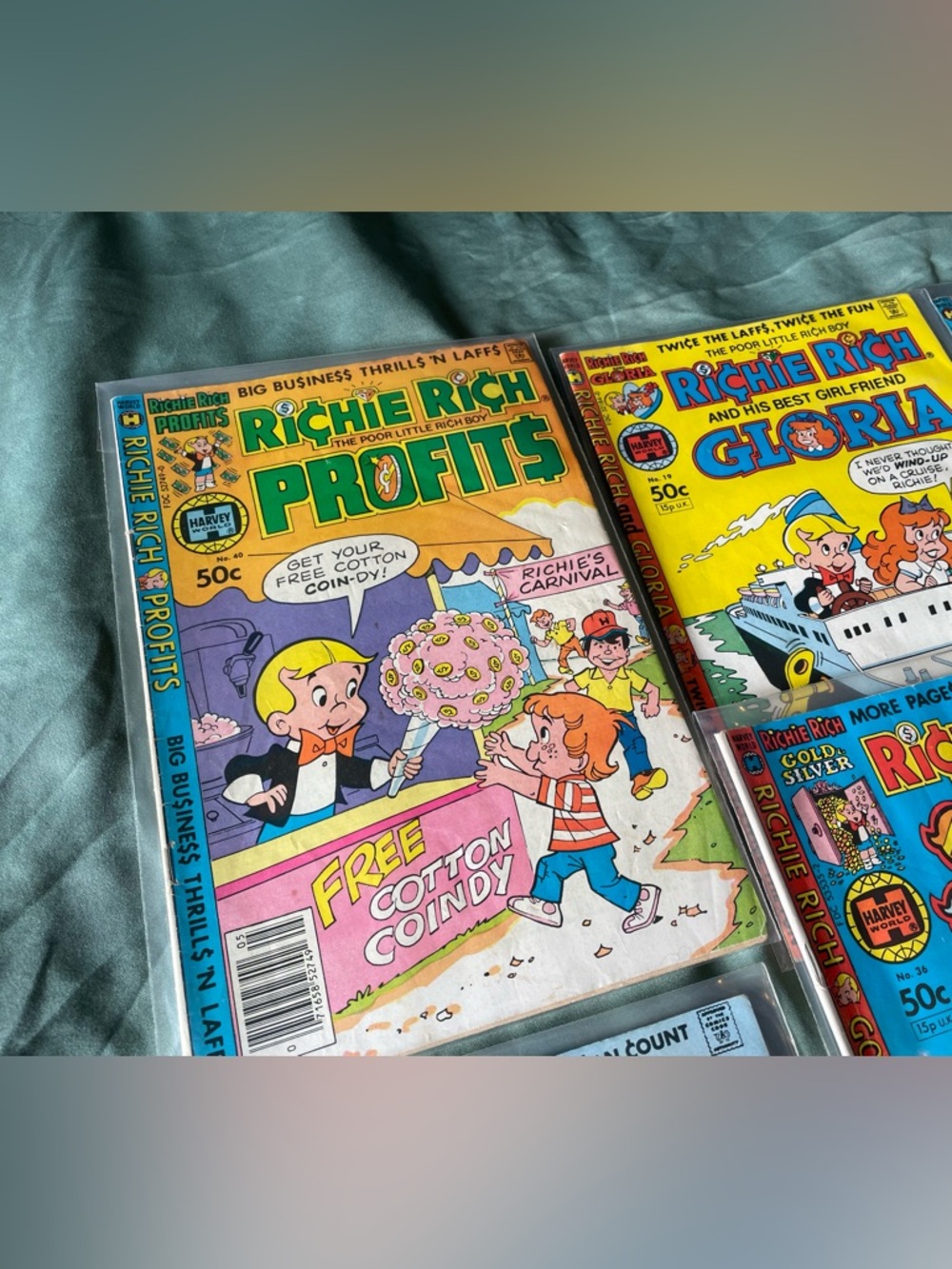 VINTAGE | Bundle of 10 Richie Rich Conics - Picture 4 of 6